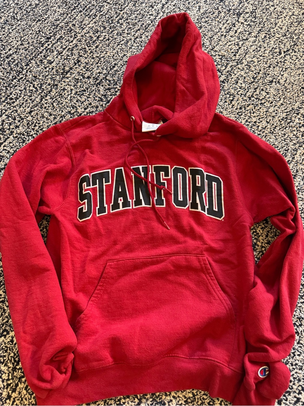 Stanford Red Champion Hoodie - Women’s Pullover Sweatshirt